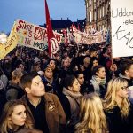 Thousands protest Danish education cuts