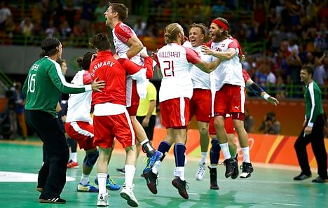 Denmark stun France for men's handball gold