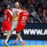Olympic handball champs Denmark struggle past Bahrain