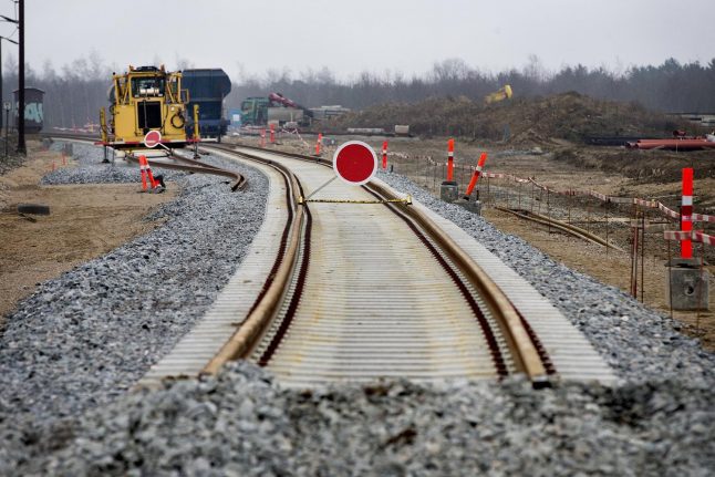 Multi-billion new Danish rail line to run at half capacity