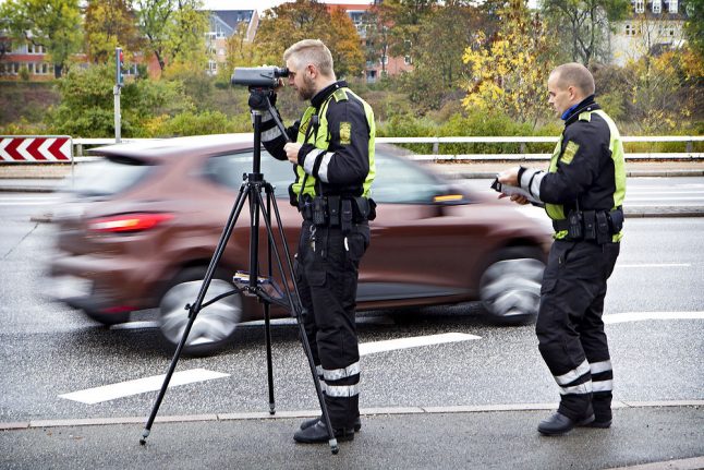 Thousands of Danish drivers break speed limits on school roads