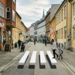 Aarhus to introduce ‘floating’ 3D pedestrian crossings