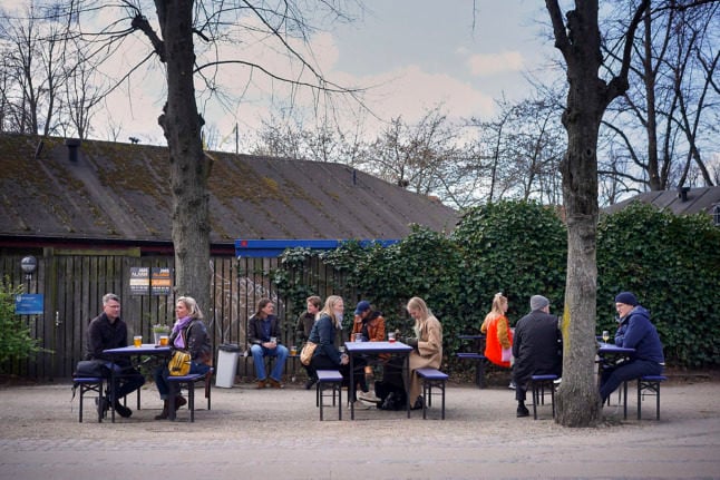 Restaurants were among businesses in Denmark to increase employment figures in October 2021.