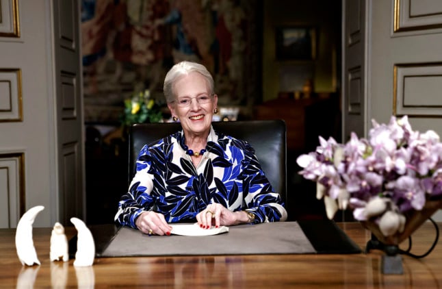 Queen Margrethe has addressed the nation every year at 6pm on December 31st since 1972.