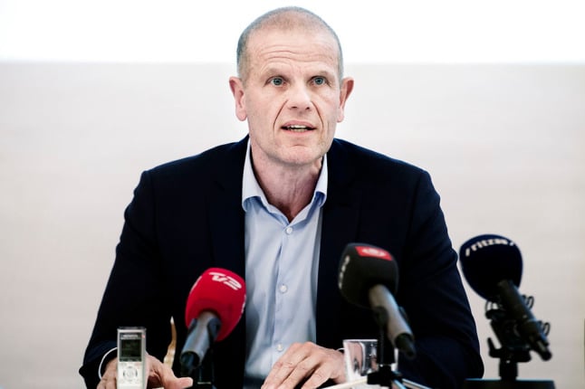 The head of intelligence service FE (Forsvarets Efterretningstjeneste), Lars Findsen, pictured here in a 2017 file photo, was suspended in 2020.